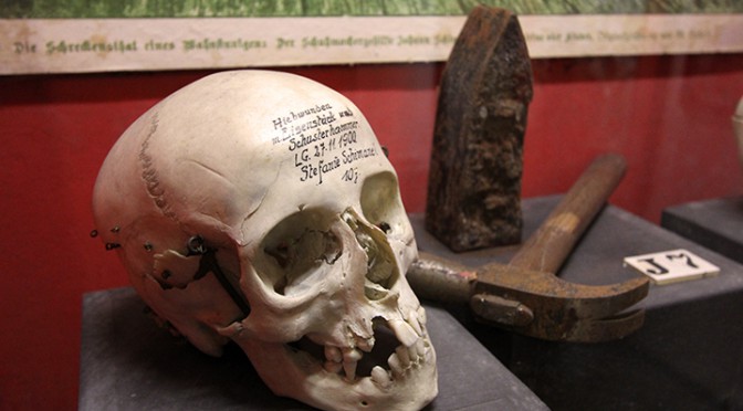 Adventkalender, 13. Türchen: Mord und Totschlag im Kriminalmuseum Wien