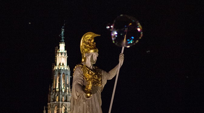 Adventkalender, 14. Türchen: Warum die Pallas Athene vor dem Parlament thront