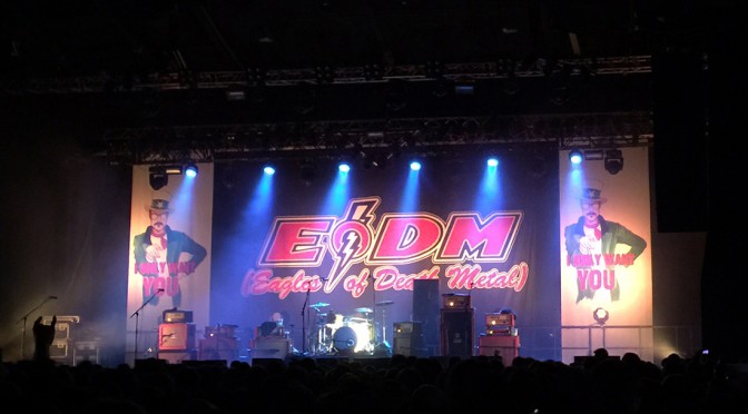 Die „Eagles of Death Metal“ waren im Wiener Gasometer